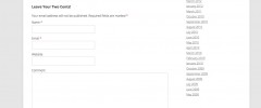 Custom Comment Form Title screenshot 2