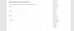 Custom Comment Form Title screenshot 4