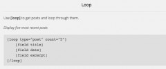 Custom Content Shortcode screenshot 1