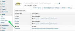 Custom Content Type Manager screenshot 5