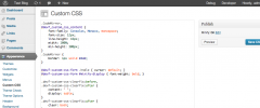 Custom CSS by Dev7studios screenshot 1