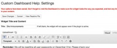 Custom Dashboard Help Widget screenshot 4