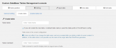 Custom Database Tables screenshot 7