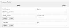 Custom Fields Display screenshot 1