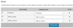 Custom Fields Display screenshot 2
