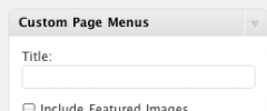 Custom Page Menus screenshot 3