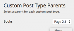 Custom Post Type Parents screenshot 1