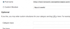 Custom Post Type Permalinks screenshot 1