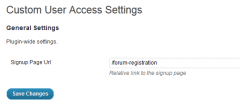 Custom User Registration screenshot 2