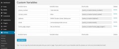 Custom Variables screenshot 1