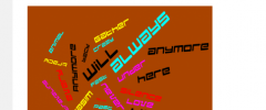 Custom Word Cloud screenshot 2