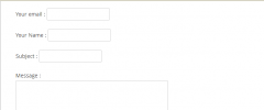 Customizable Captcha and contact us screenshot 5