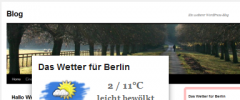 Das Wetter von wetter.com screenshot 1