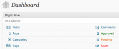 Dashboard: Available Disk Space screenshot 1