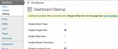 Dashboard Cleanup screenshot 1