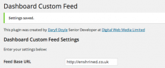 Dashboard Custom Feed screenshot 1