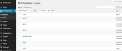 Dashboard Custom Feed Admin screenshot 2