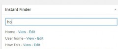 Dashboard Instant Finder screenshot 1