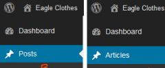 Dashboard Posts Labels To Articles screenshot 1