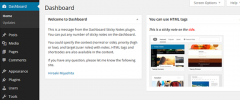 Dashboard Sticky Notes screenshot 1