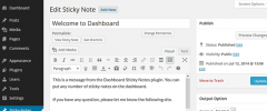 Dashboard Sticky Notes screenshot 2