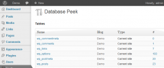 Database Peek screenshot 1