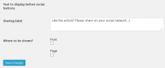 DC Simple Share Buttons screenshot 2