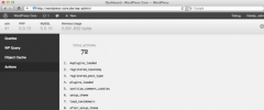 Debug Bar Action Hooks screenshot 1