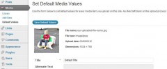 Default Values For Attachments screenshot 1
