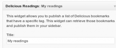 Delicious Readings screenshot 1