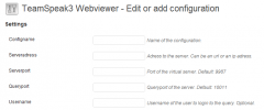 devMX TeamSpeak3 Webviewer screenshot 2