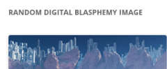Digital Blasphemy Widget screenshot 1