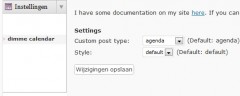Dimme calendar screenshot 2