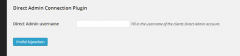 Direct Admin Reseller Connection screenshot 2