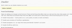 Disabler screenshot 2