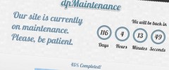 DP Maintenance Mode Lite screenshot 1