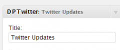 DP Twitter Widget screenshot 1