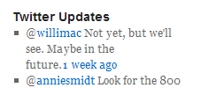 DP Twitter Widget screenshot 2