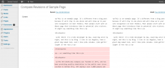 Drafts of Post Revisions screenshot 3