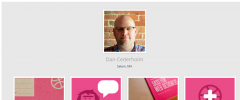 Dribbble Portfolio screenshot 3