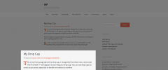Drop Cap Shortcode screenshot 2
