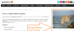 drop in image slideshow gallery screenshot 2