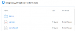 Dropbox Folder Share screenshot 2