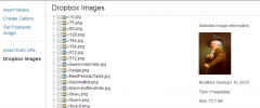 Dropbox Photo Sideloader screenshot 2