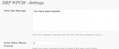 DRP Wordpress User Management screenshot 3
