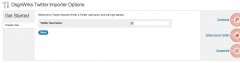 DsgnWrks Twitter Importer screenshot 1