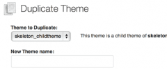 Duplicate Theme screenshot 1