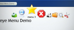 DynamicWP Fisheye Menu screenshot 1