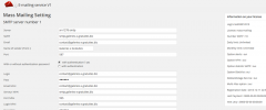 e-mailing service screenshot 2