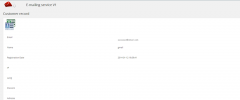 e-mailing service screenshot 9